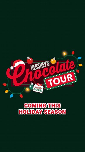 We’ve made the BIGGEST update to our HERSHEY'S Chocolate Tour Ride in over a decade—just in time for the holidays! Mark your calendars and Come see it for yoursELVES starting November 14th! 😉🎁🎄 http://spr.ly/61837PqCV | Hershey's Chocolate World
