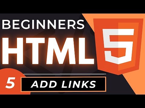 How to Add Links in HTML code | HTML5 Linking Tutorial
