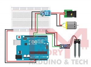 Arduino Automatic Watering System For Plants - Arduino Projects