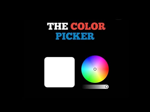 How to Create Color Picker in HTML & Javascript | CodingWithFun