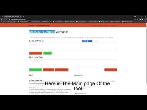 How to Convert Krutidev To Unicode Text - krutidevunicodeconverter.com (Kruti Dev To Unicode)