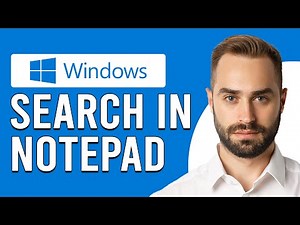 How To Search In Notepad (How To Find A Word In Notepad)