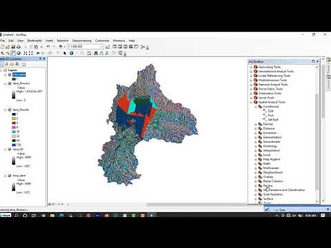 Procedures for Watershed Delineation in ArcGIS / How to find watershed area
