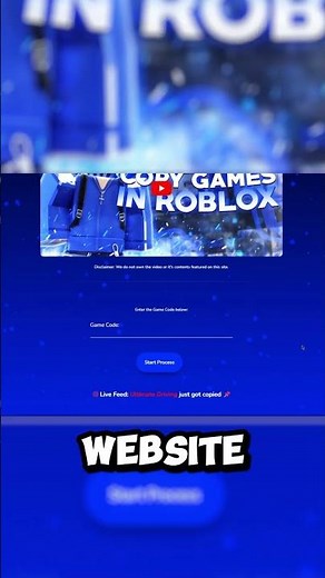 How to Copy Games on Roblox #roblox #robloxedit #shorts #robloxgamecopier