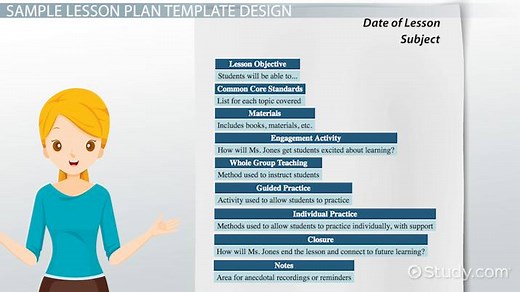 How to Create a Lesson Plan Template