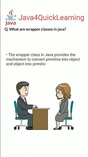 What are wrapper classes in java #wrapper #class #autoboxing #java4quicklearning
