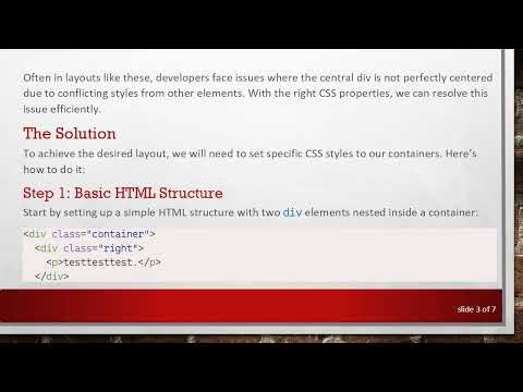 How to Center a Div Over Another Div in CSS