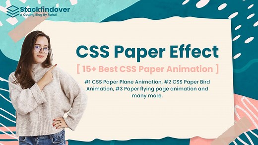 CSS Paper Effect