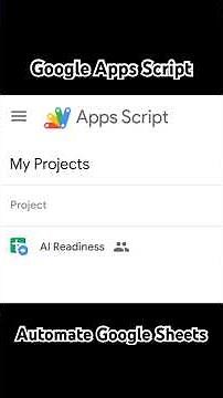 How to Automate Google Sheets with Google Apps Script