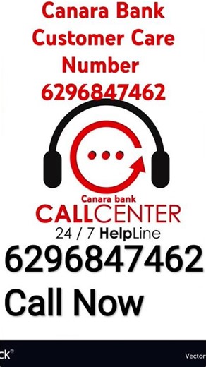 canara bank customer care number