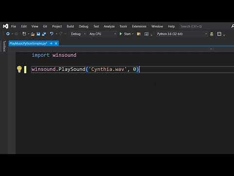 How to Play Music In Python (Simple) (Winsound)