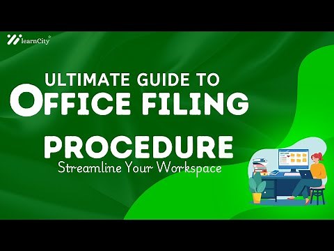 Ultimate Guide to Office Filing Procedures | Streamline Your Workspace