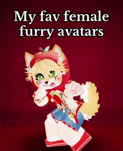 Top Female Furry Avatars in Roblox Showcase