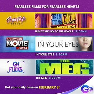 26 reactions · 6 comments | Time to be fearless this Tuesday on GTV Movies! | GTV | Facebook