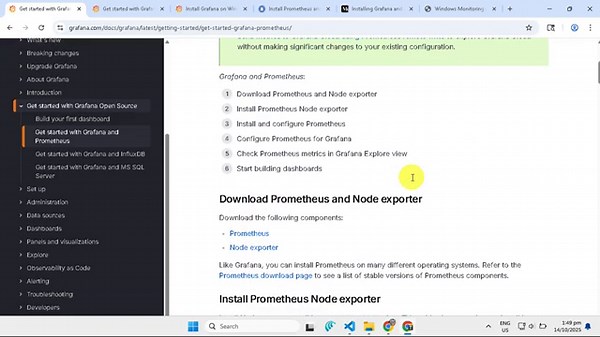 How To Install Prometheus And Grafana On Windows