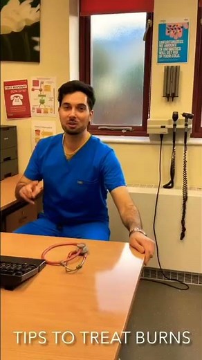 2 Top Tips To Treat A Burn...