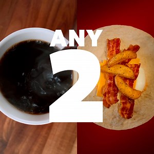 The most important deal of the day? We cracked it. Pick 2 breakfast faves for $5. Always freshly cracked Canadian egg. 🍳 | Wendy's