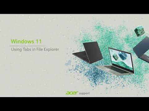Windows 11 - How to Use Tabs in File Explorer