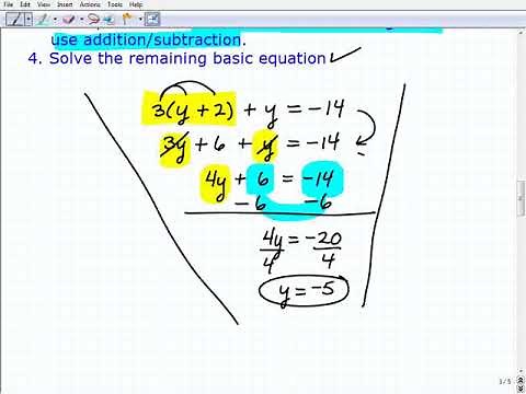 Multi-Step Equations