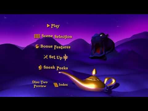 Aladdin DVD Menu Walkthrough