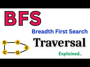 Introduction To BFS Algorithm | Graph Data Structure