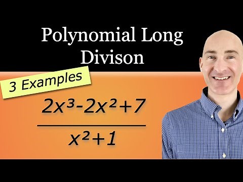 How to do Polynomial Long Division Step by Step