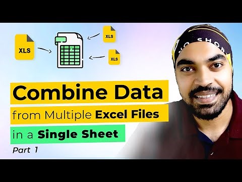 Combine Data from Multiple Excel Files in a Single Excel Sheet - Part 1