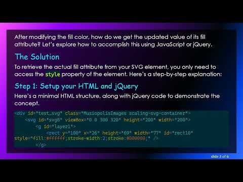 How to Retrieve the Actual SVG Fill Attribute Using JavaScript or jQuery