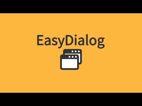 EasyDialog - Simplified Unity Dialog Management [Unity Tools]