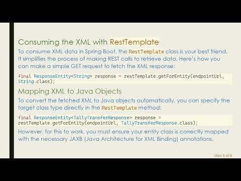 How to Consume XML Data Using Java and Spring Boot
