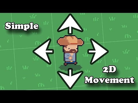 Unity 2D Movement Beginner Tutorial - Physics Based