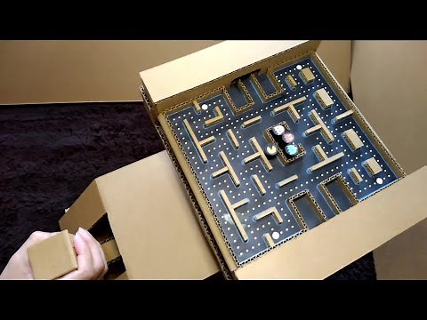 How to Make Amazing Pac-Man Game & Controller from Cardboard