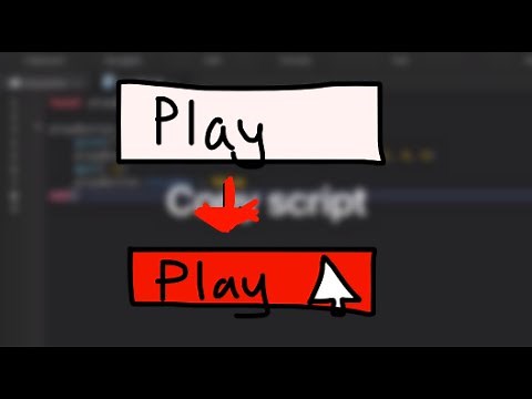 HOW TO MAKE PLAY BUTTON CHANGE COLOR WHEN PRESSED ON ROBLOX STUDIO TUTORIAL