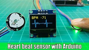 How to use the heart pulse sensor with Arduino | Heart pulse monitoring system - SriTu Hobby