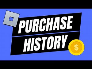How To Check Roblox Purchase History - Full Guide