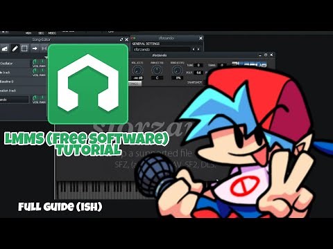 LMMS full guide- Using your own fnf boyfriend vocals (without using multiple channels) ft. Sforzando