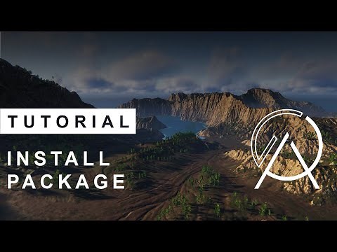 [Unity Tutorial] Atlas Unity Terrain Editor - How to Install the Package