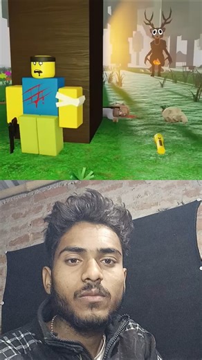 Scary Deer Monster Chasing Me in Roblox 😱 | Horror #roblox