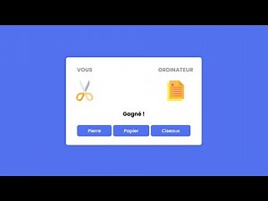 Créez un jeu Pierre-Papier-Ciseaux en Javascript