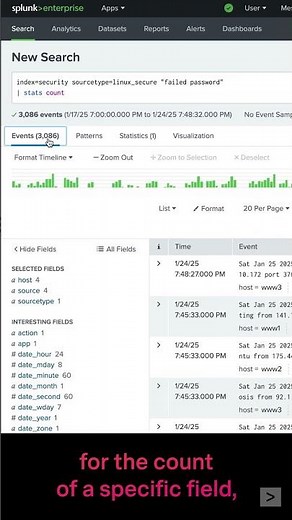 Using stats count in #Splunk