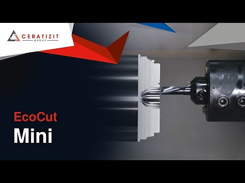 EcoCut Mini - Drilling into solid material, turning and grooving with a single system