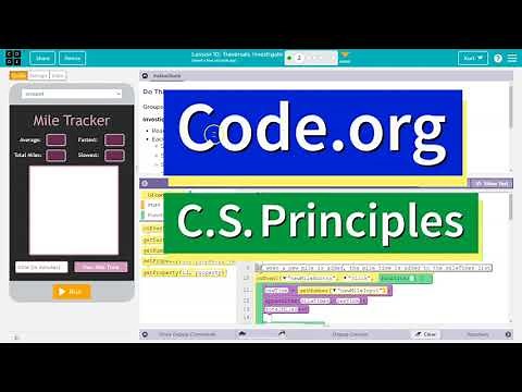 Code.org Lesson 10.1 Traversals Investigate | Tutorial and Answer | Unit 6 CS Principles