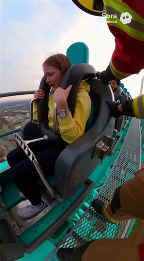 Seatbelts Off 🎢 #soraai #rollercoastertiktok #montañarusa | rollercoaster