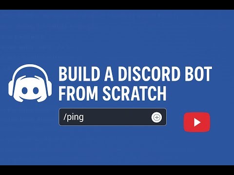 Discord Bot Tutorial for Beginners (2025) — Part 1: Slash Commands & Setup