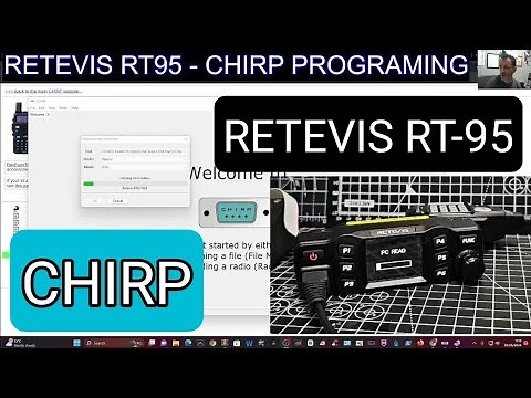 RETEVIS RT95/ANYTONE 778 - CHIRP PROGRAME SOFTWARE - FULL INSTALL & TEST