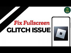 How To Fix Roblox Full screen Glitching issue ?