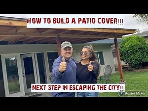 How to build a patio cover