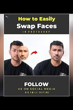 How to swap faces - Photoshop Tutorial