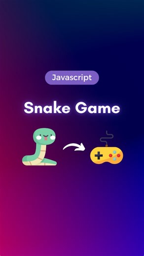 Mukul | Developer | Snake Game Built using JavaScript 🤯 #snake #games #snakegame #javascript #learnjavascript #learntocode #trending #viralreels... | Instagram