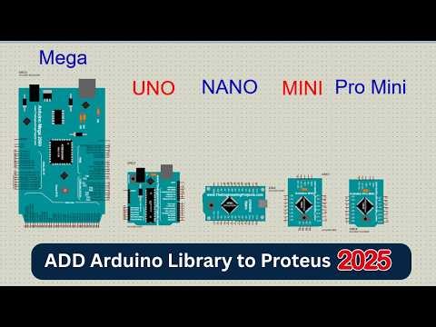 How to add Arduino Library to Proteus 8.0/9.0 - Download Included [100% Working]